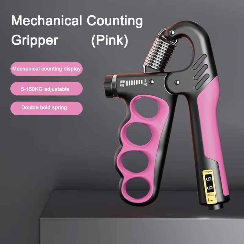 5-60Kg/5-100Kg Grip Strength Gym Wrist Expander Hand Strengthener Adjustable Muscle Recovery Fitness Hand Strength Exercise
